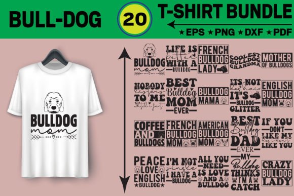 Bulldog T-shirt Design Bundle Review for Real Embroidery Projects