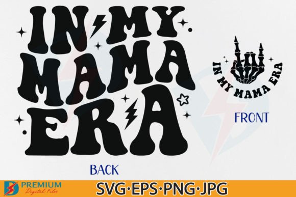 Mama PNG: Retro Mom Design for Real Embroidery Projects
