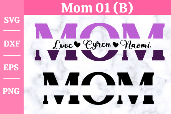 Mother’s Day SVG: A Split Monogram That Works for Real Embroidery Projects