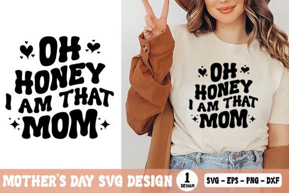 Oh Honey I Am That Mom – A Mother’s Day Embroidery That Feels Real