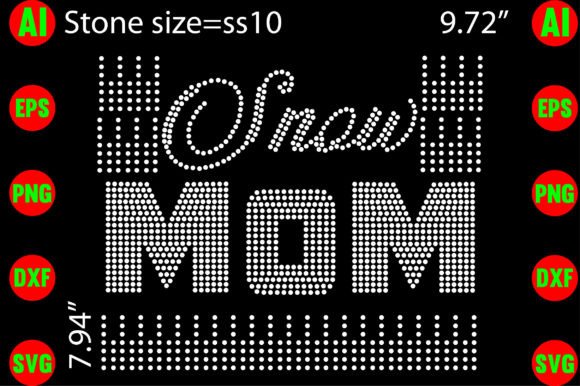 Snow Mom Rhinestone Templates: A Designer’s Real-World Review